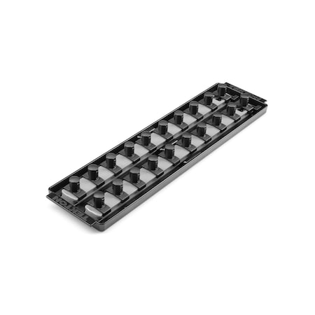 Tekton 20 Slot Universal Socket Organizer for 1/2 Inch Drive Sockets and Bit Sockets, - OST22320